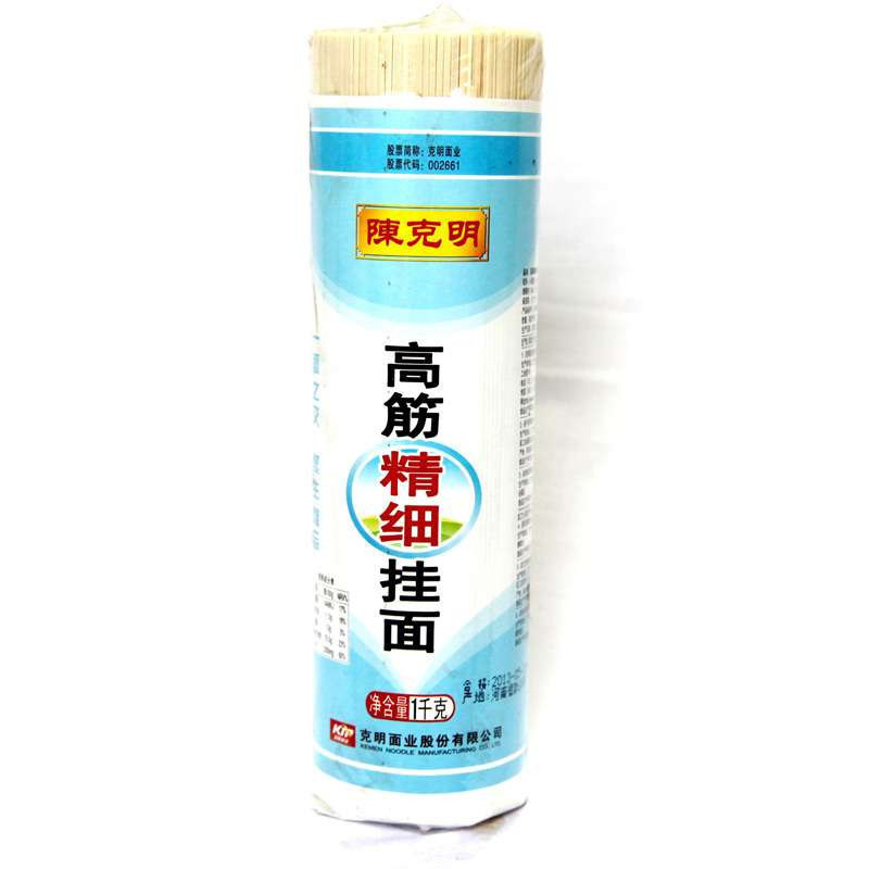 陈克明 高筋精细挂面 1000g/卷