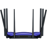 TP-LINK 双频千兆无线路由器 TL-WDR8690 深海蓝 2600M 5G智能家用 千兆端口 信号放大增强高速光纤宽带稳定家庭大户型WIFI穿墙王游戏