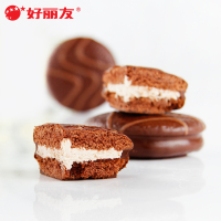 好丽友可可派180g盒装巧克力夹心蛋糕早餐糕点办公室休闲零食品