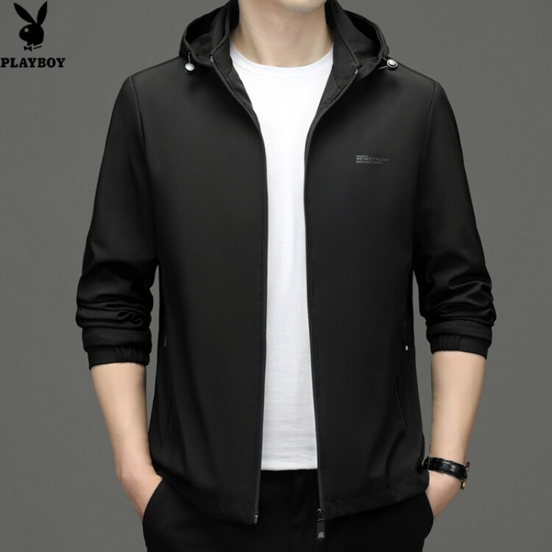 花花公子playboy男士夹克