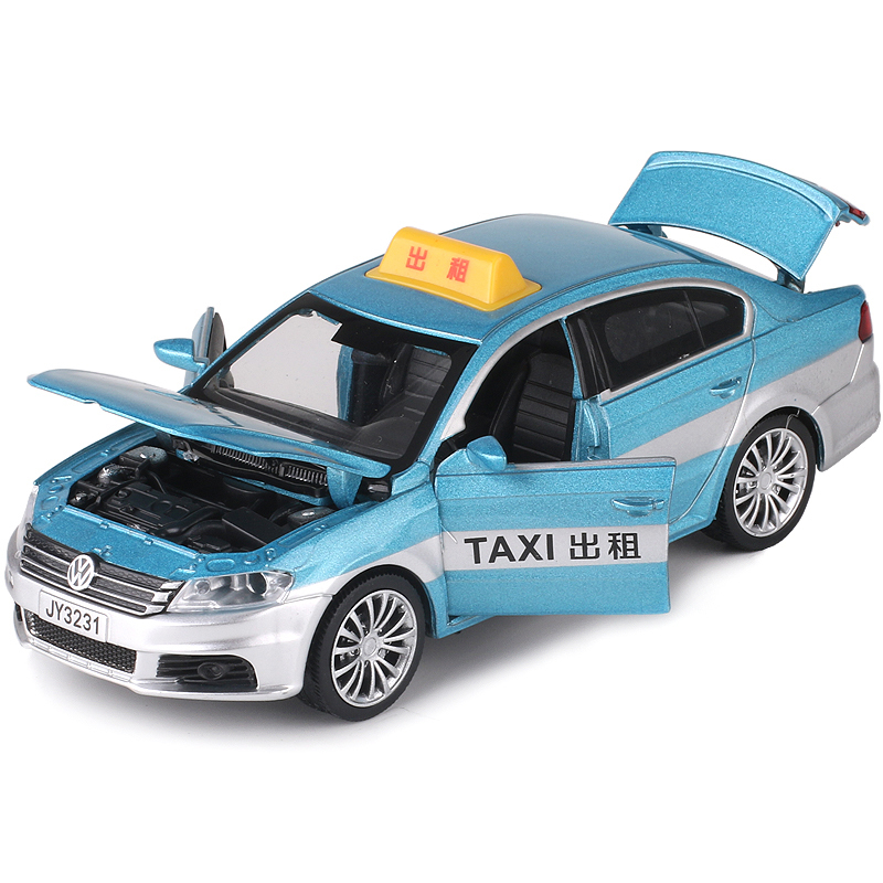 1:32北京出租车的士合金儿童玩具车奥迪a8出租车男孩仿真汽车模型