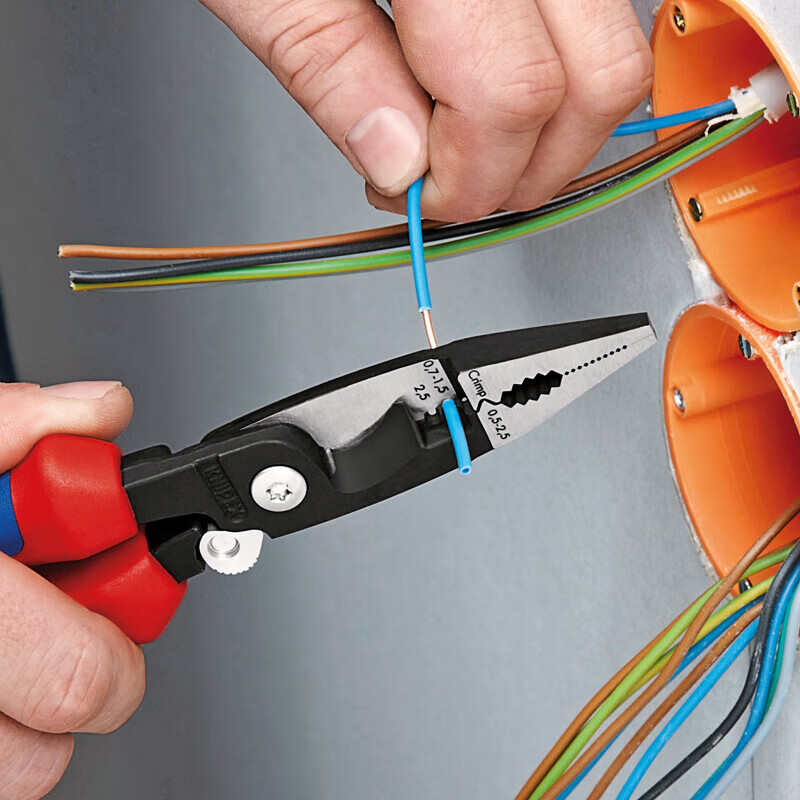 KNIPEX/凯尼派克 电工装配钳 13 92 200 200mm 1把高清大图
