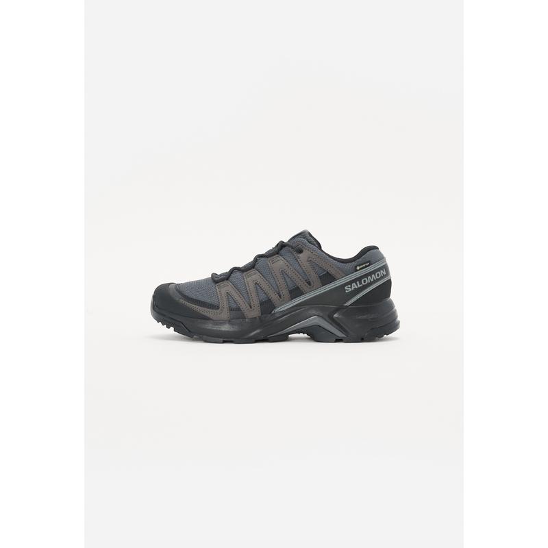 Salomon 男士登山鞋轻便透气防滑徒步鞋户外旅行鞋 asphalt/castlerock/black 46.5
