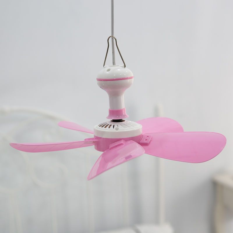 小吊扇床上静音小风扇挂蚊帐学生风扇迷你宿舍家用小型吊扇电风扇