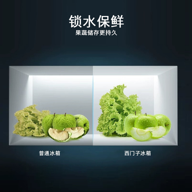 西门子 321升风冷无霜双门家用冰箱 家电国家补贴以旧换新 二门 大容量 双效过滤 超大冷藏 白KG32NV21EC高清大图