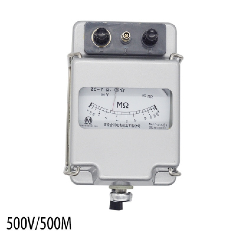 BONJEAN绝缘电阻测试仪兆欧表500V1000V2500V5000V电工摇表 ZC-71000V\1000M高清大图