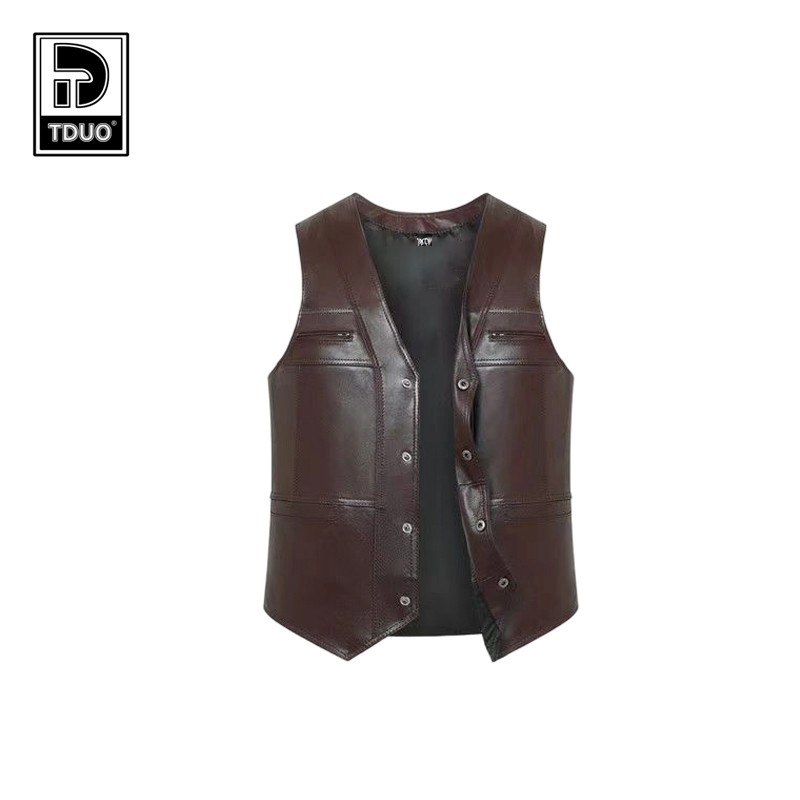 TDUO 防寒皮背心TT11 件高清大图