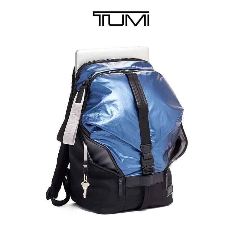 TUMI途明 TAHOE系列 个性男士双肩包电脑背包 0798673NVY-蓝色