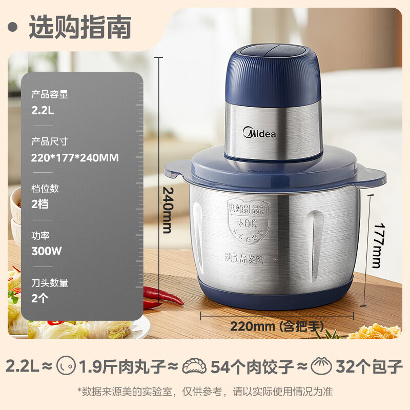 美的绞肉机MJ-JC15B