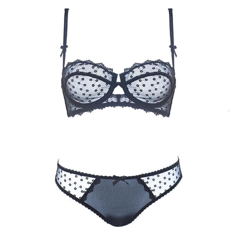 薄款胖mm文胸蕾丝舒适胸罩透明透气镂空内衣