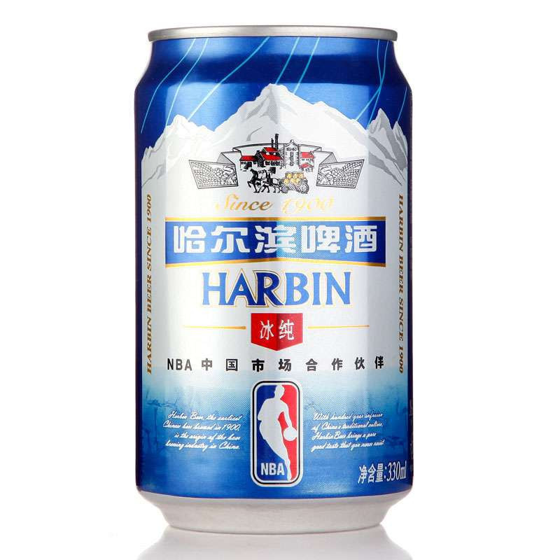 哈尔滨冰纯啤酒330ml