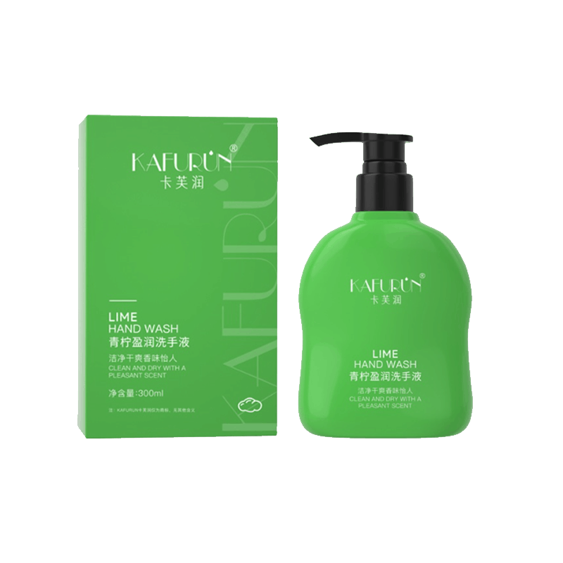 卡芙润(KAFURUN) 300ml/瓶 青柠盈润 洗手液 (计价单位:瓶) 绿色图片
