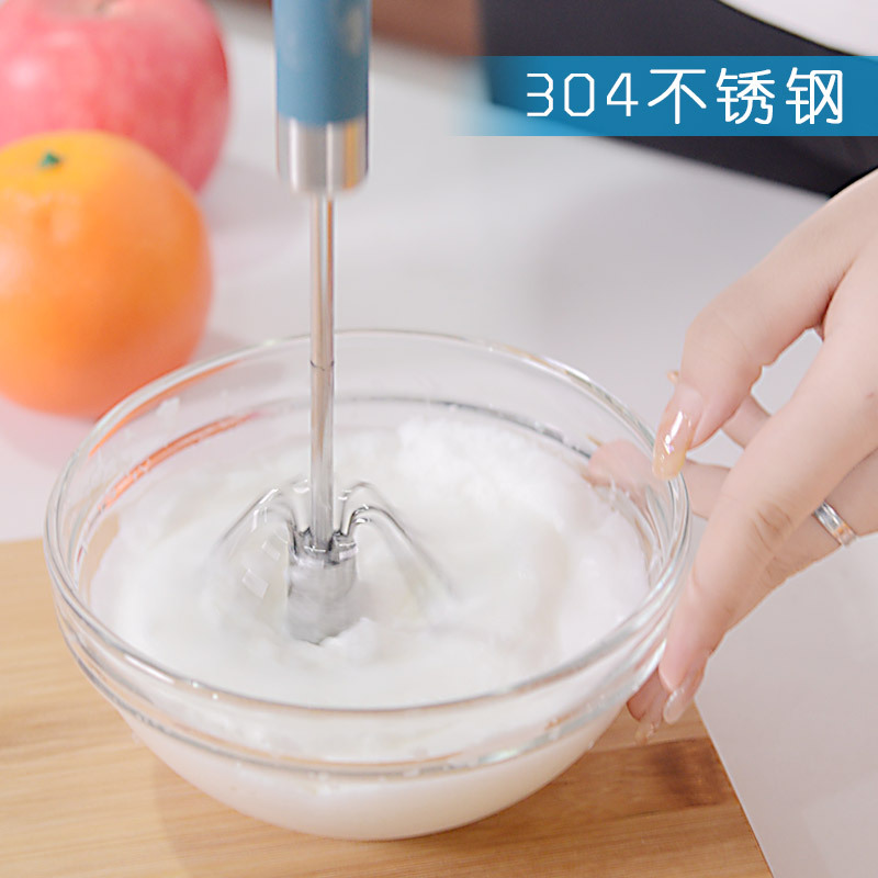 时光旧巷不锈钢打蛋器半自动非电动奶油鸡蛋家用打蛋器