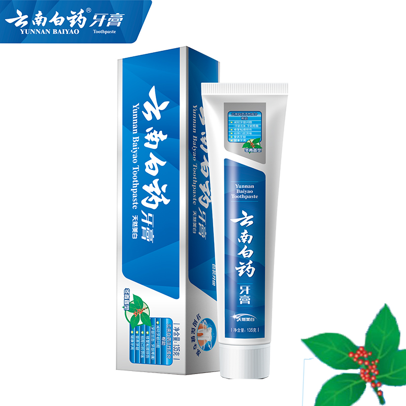 云南白药牙膏冬青香型 135g