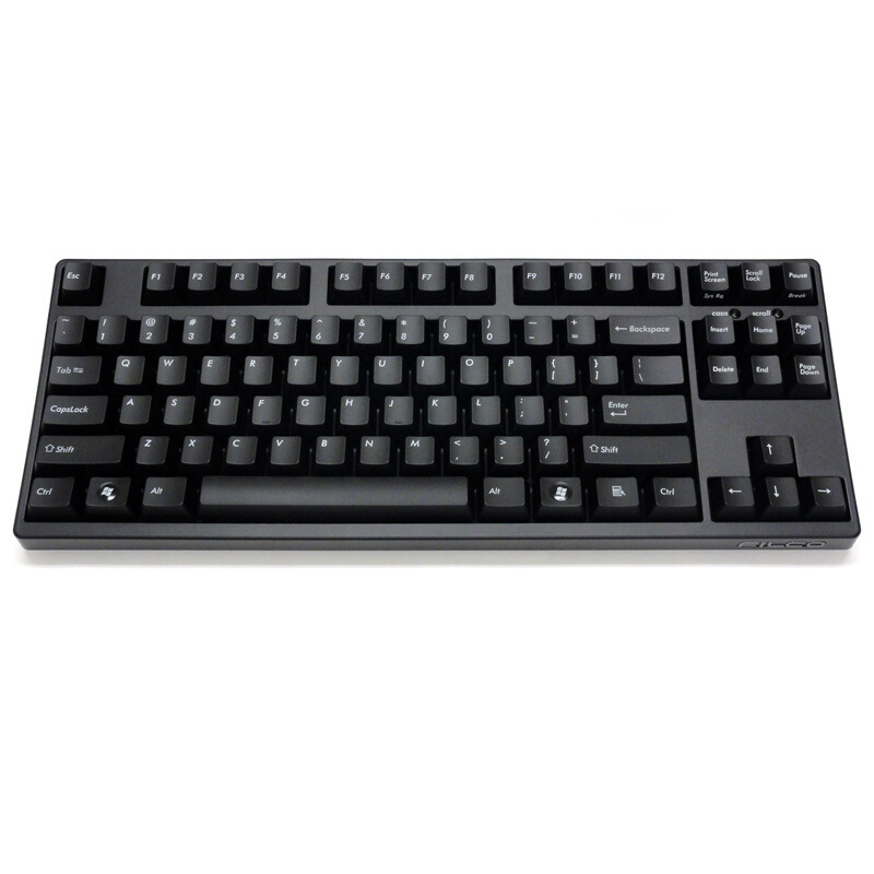斐尔可(Filco) FKBN87M/EB2(87圣手二代) 有线机械键盘 黑色茶轴