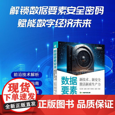 数据要素*:新技术、新**新质生产力 数据*大数据计算机网络*书籍