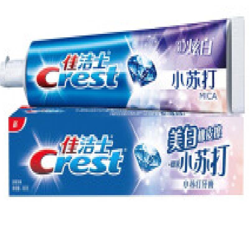 佳洁士3D炫白冰极薄荷牙膏180g高清大图