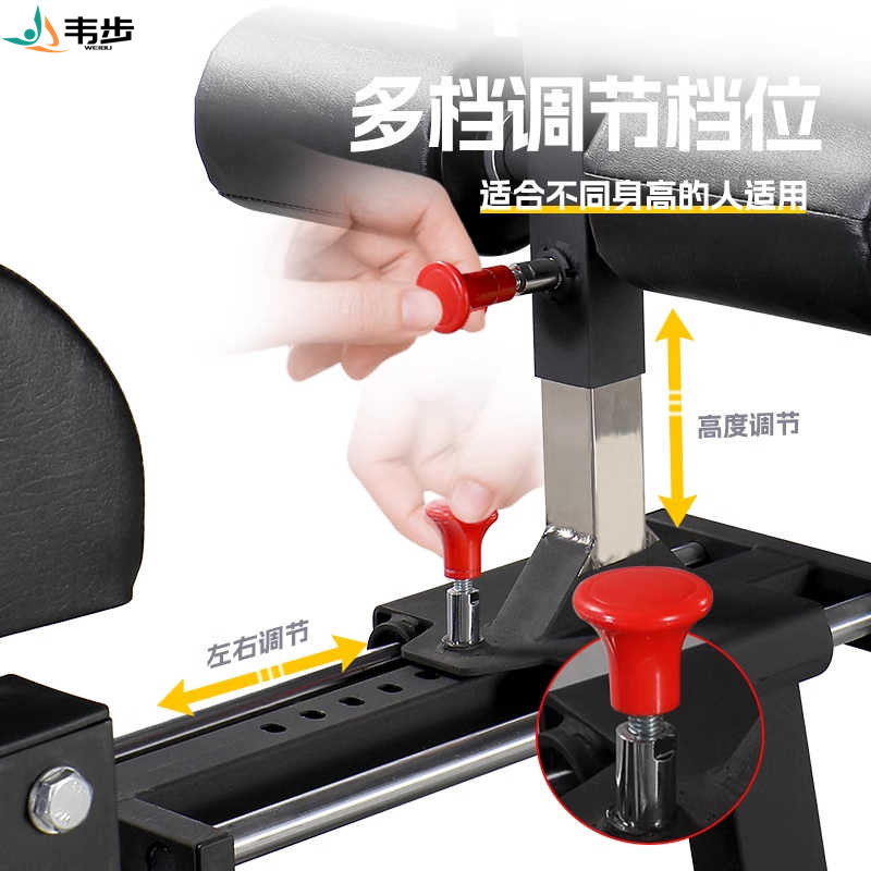 韦步FW6230重型罗马椅山羊挺身商用仰卧起坐腰部腹肌背肌训练器材高清大图