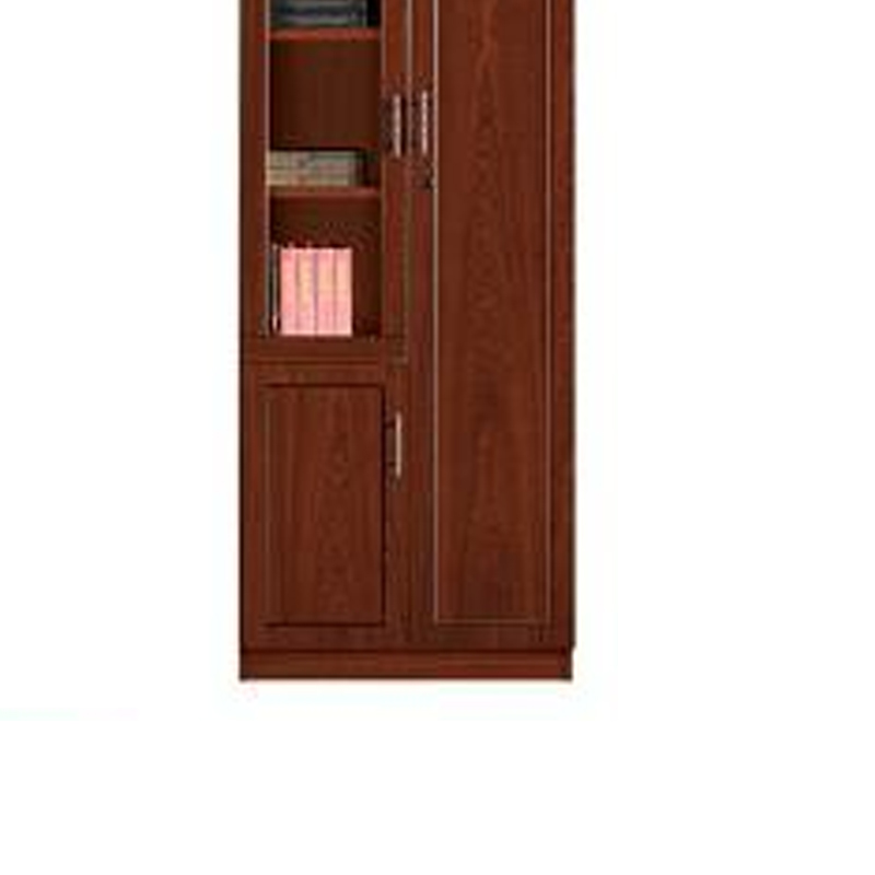 大央文件柜SE-102右 800W*400D*2000H 书架落地置物架客厅家用靠墙收纳柜子储物柜办公室文件柜简易书高清大图