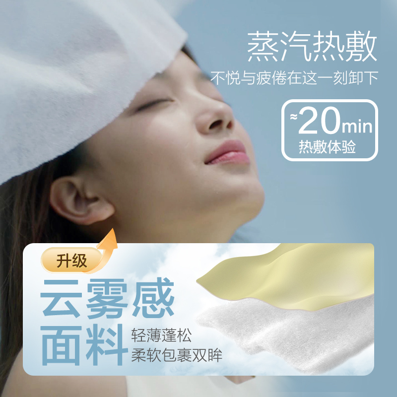 珍视明蒸汽热敷眼罩拥荷入怀高清大图