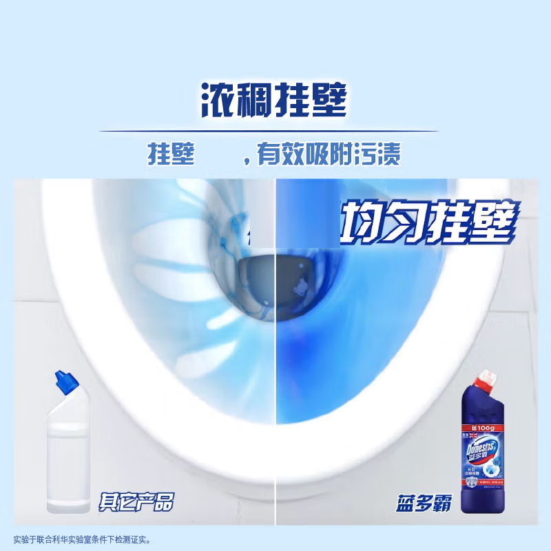 蓝多霸 长效洁净洁厕啫喱沧海星光香(2*600)G
