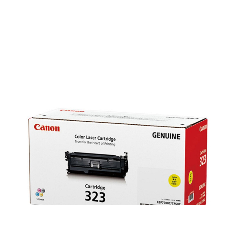 佳能(Canon)CRG-323Y 硒鼓 (单位:只) 黄(适用机型:LBP7750Cdn)单位(件)