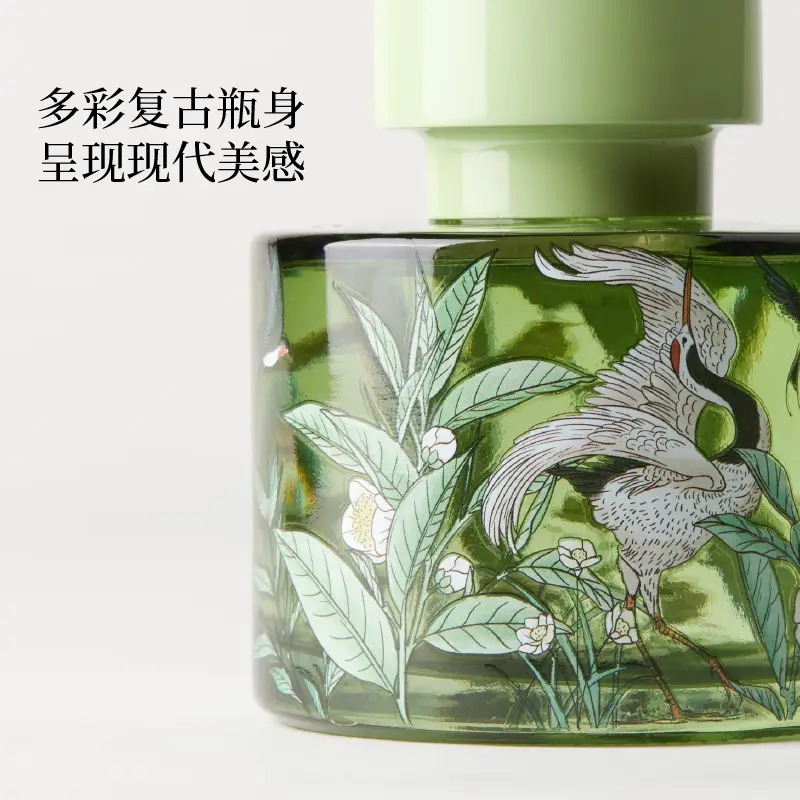 宋朝香氛 宋朝繁花之境香薰+扩香石礼盒-春雨清茶高清大图