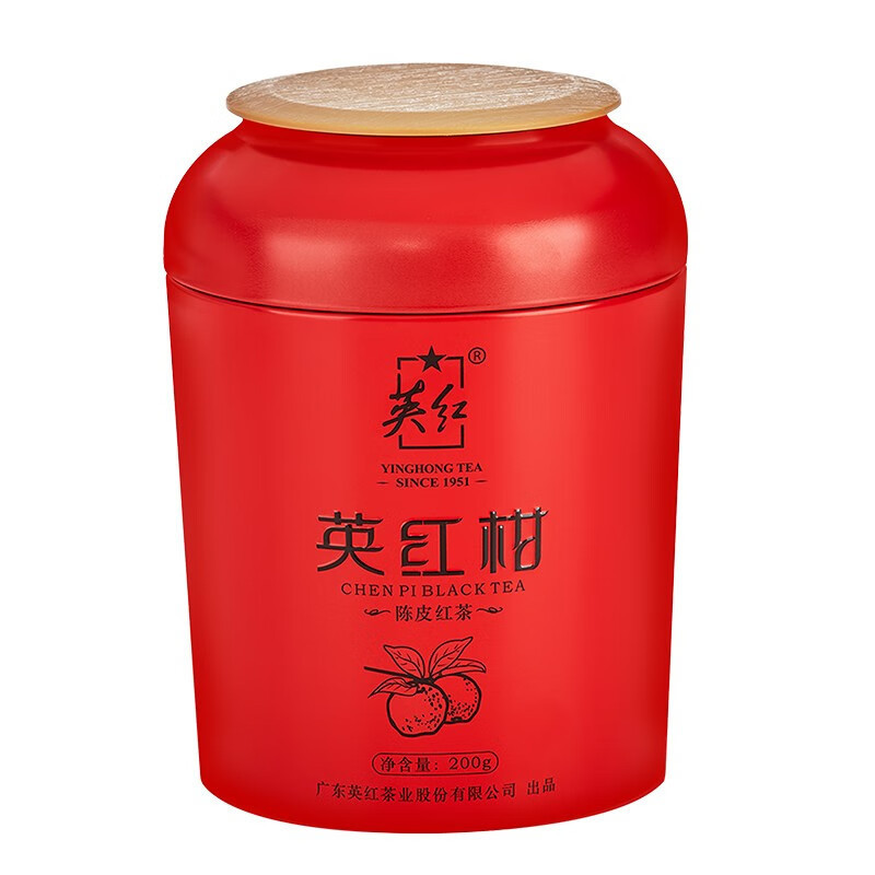 [英红牌]广东英德红茶新会天马小青柑 英红柑200g罐装 YH005(影)高清大图