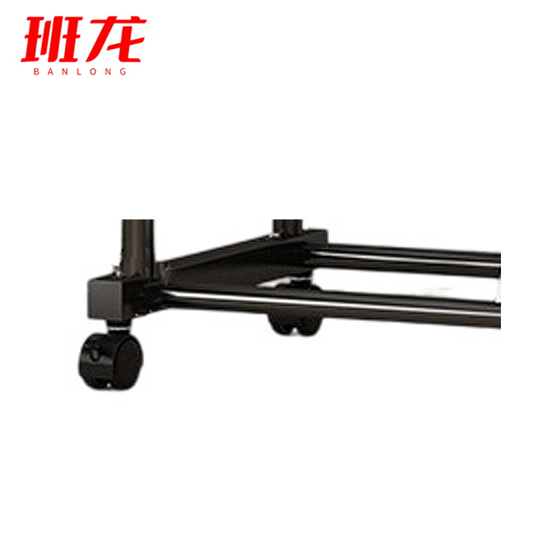 班龙挂衣晾衣架1.2m滑轮黑色个高清大图