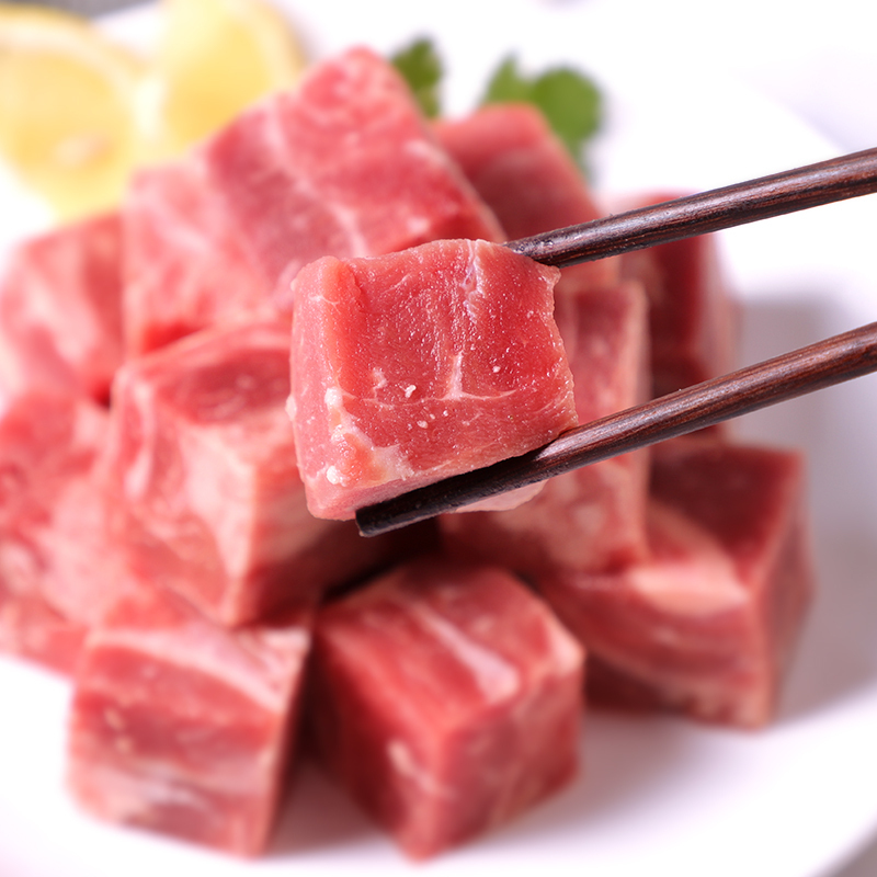 伊赛(yisai)澳洲进口原切牛腩块*1袋装 400g 原切草饲牛肉 生鲜
