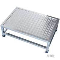 蒙爵-不锈钢台阶踏板防滑板凳-600mm*600mm*200mm 不涉及维保