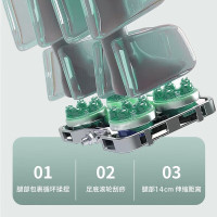 奥克斯(AUX)按摩椅3D超长145双SL导轨家用捶打拍打全自动豪华太空舱AYA-22A-4519B