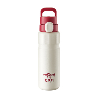 物生物(RELEA) 律动运动保温杯580ml 酷酷玫