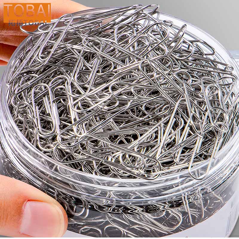 拓栢 回形针曲别针镀镍桶装TBB02/桶高清大图