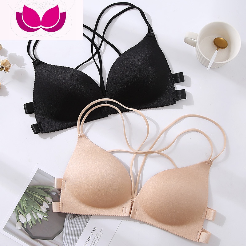 前开扣聚拢文胸