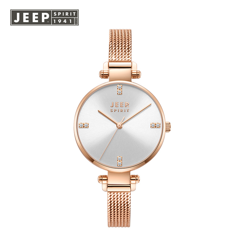 吉普(Jeep)手表森系列时尚简约防水女士石英腕表 JPS4002