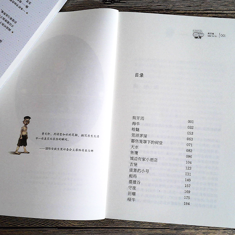 [醉染正版]狗牙雨曹文轩正版书 曹文轩纯美小说系列儿童文学单本 曹文轩的书著名书籍 小学生三四五六年级课外书籍 江苏高清大图