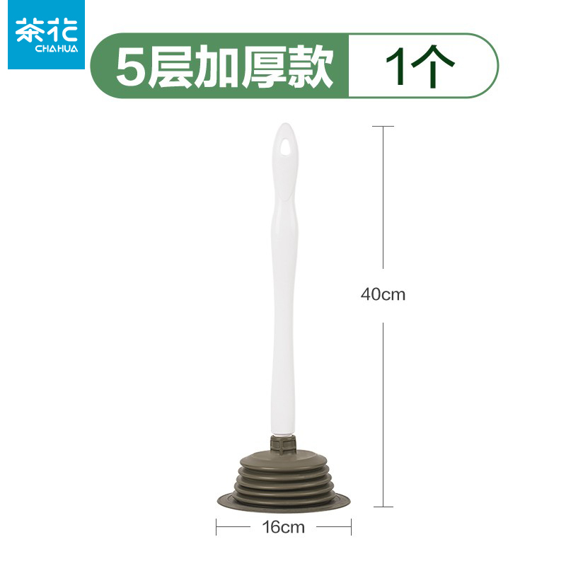 茶花(CHAHUA) 4321 马桶疏通器 (计价单位:个) 灰色高清大图