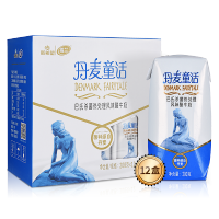 雪兰丹麦童话风味酸牛奶 儿童学生营养酸奶整箱送礼 200g*12