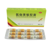 一力 氨咖黄敏胶囊 12粒/盒 感冒 发热 发烧 头痛 鼻塞 流涕 打喷嚏