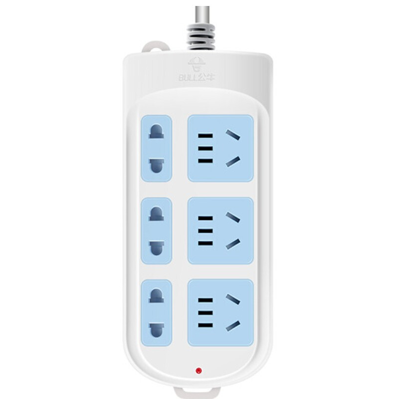 公牛插排gn1023米接线板无开关