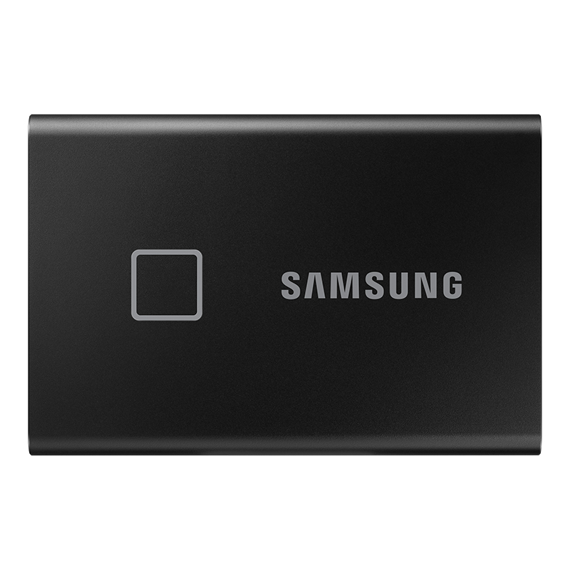 三星(SAMSUNG)T7 Touch 2TB移动硬盘usb3.2金属指纹加密手机电脑移动固态硬pssd 经典黑