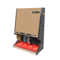 擦鞋机器全自动感应擦鞋机电动钛金刷鞋机器 黑 单台装 20*30*40