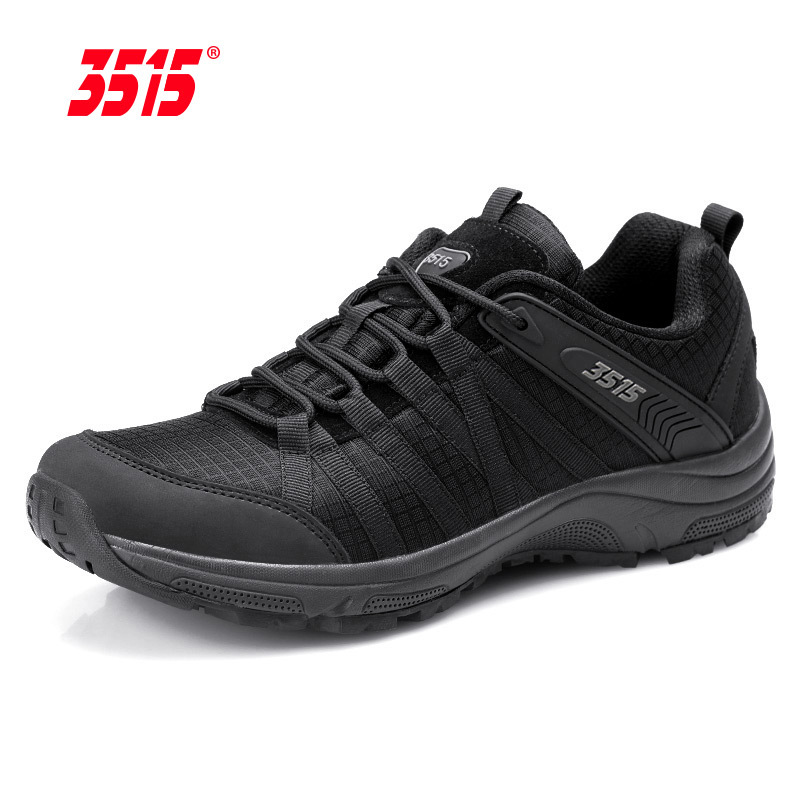 3515强人正品作训鞋登山鞋透气黑色作训鞋解放鞋跑步鞋军鞋男野营鞋男
