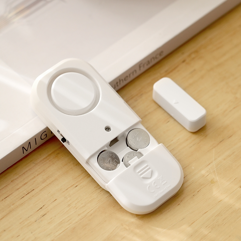 门磁报警器家用门窗门阻门挡警报器闪电客无线开门感应器