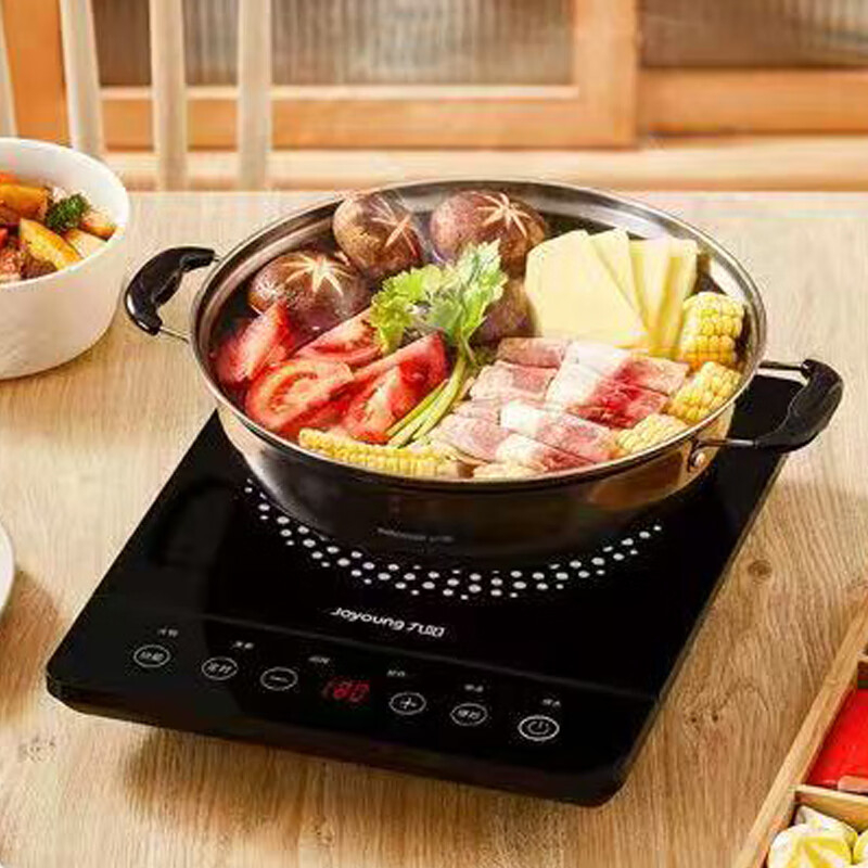 九阳电磁炉微晶面板耐高温易清洁圆角防撞火力强劲C22S-N5170高清大图