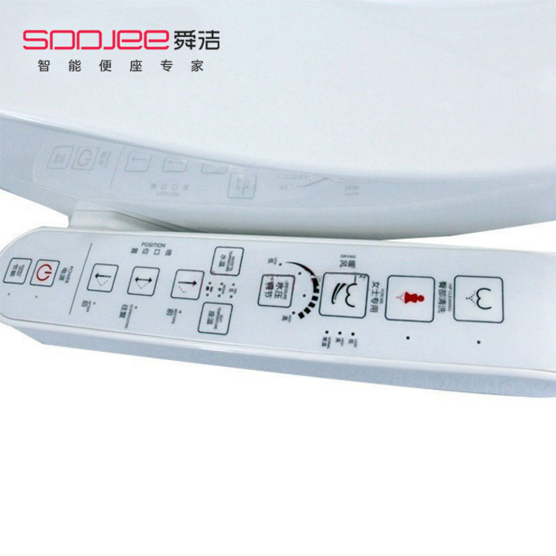 舜洁(soojee)通用智能坐便器 马桶盖板机ZJ-BS833 洁身器 恒温加热自动冲洗 带烘干