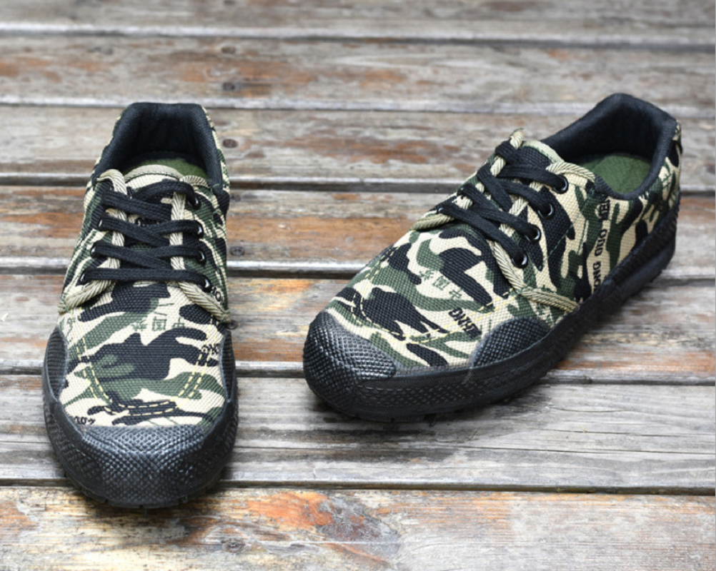 誉丰YL-7003解放鞋耐磨作训鞋学生军训鞋劳保用品林地低劳保鞋 43码