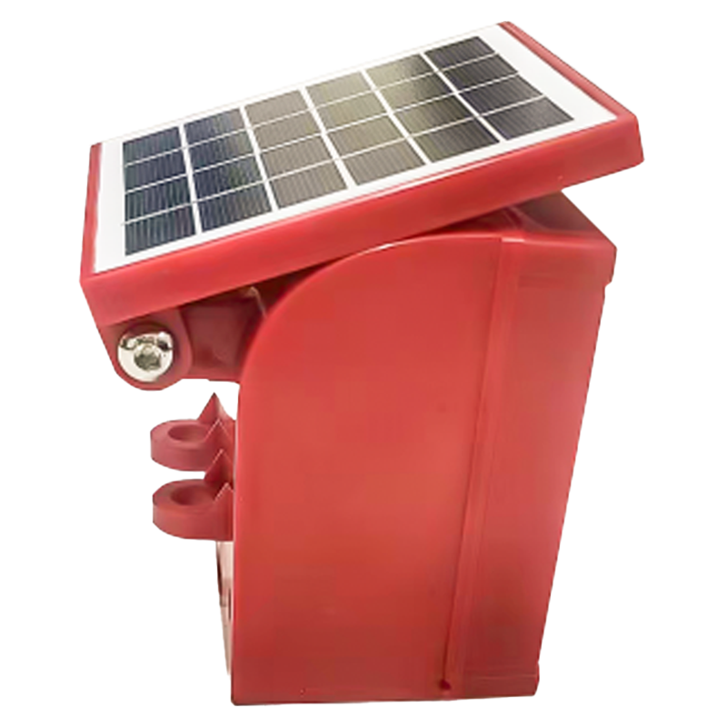 鸿灵睿芯RX-JSD03 DC3.7V 4W IP65 75次/min LED太阳能声光警示灯 (计价单位:盏)红色高清大图