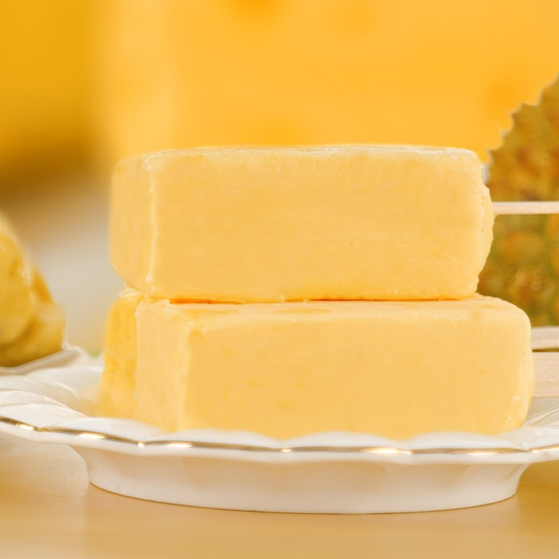 好拾味真尚手札榴莲冰淇淋雪糕76g5支装网红冰淇淋榴莲雪条冰激凌冷饮